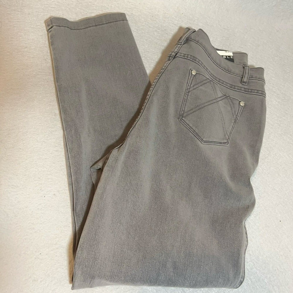 Marble Jeans Women's 4-Way Stretch High Rise Slim Fit 7/8 x 27"  Inseam